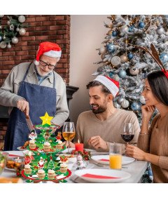 Elegantni trostopenjski stojalo za muffine - Popoln dodatek za praznične dogodke!