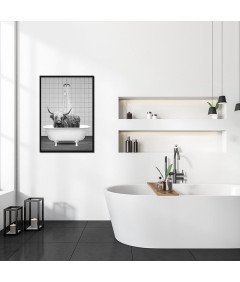 Smešno slikarsko platno brez okvirja Minimalistično oblikovanje 60x90 cm