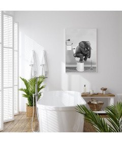 Smešno platno brez okvirja Minimalistično oblikovanje 50x70 cm