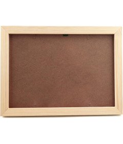 Drewniana Sosnowa Ramka na Zdjęcia A4 Elegancka i Trwała 32x22 cm