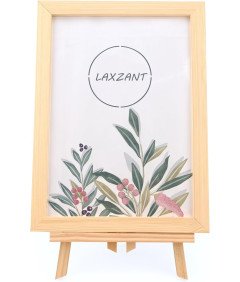 Drewniana Sosnowa Ramka na Zdjęcia A4 Elegancka i Trwała 32x22 cm