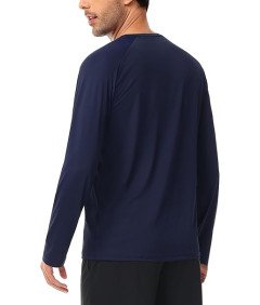 UEEKO moške športne majice 3-Pack dolgimi rokavi dihanje velikost S