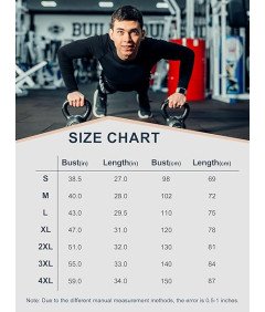 UEEKO moške športne majice 3-Pack dolgimi rokavi dihanje velikost S