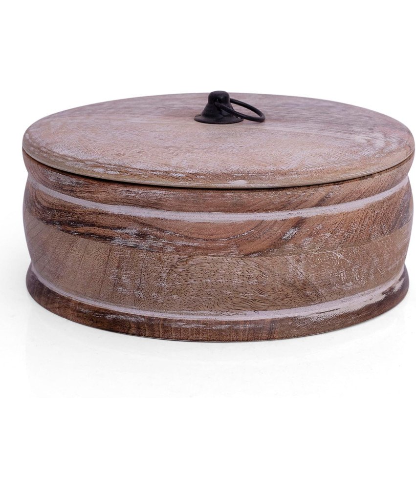 Ročno izdelan lesen grelnik za tortilje in roti 23 x 9 cm