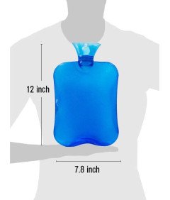 FYL Thermofor 2000ml z mehkim flisom in žepom za kenguru - naravni kavčuk