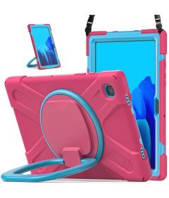 Etui do Samsung Tab A8 (T290/T295) Pancerne z Uchwytem Różowe
