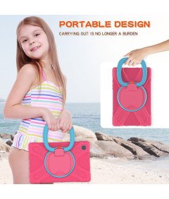 Etui do Samsung Tab A8 (T290/T295) Pancerne z Uchwytem Różowe