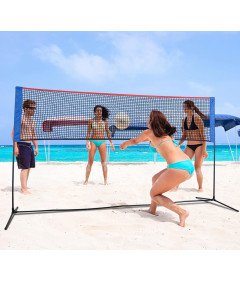 Badminton Odbojka Teniška mreža 300x160 cm Nastavljiva višina
