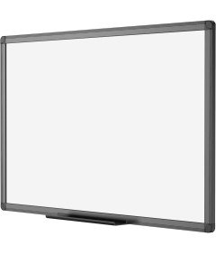 Magnetna bela tabla Črni aluminijasti okvir 90x60 cm A1