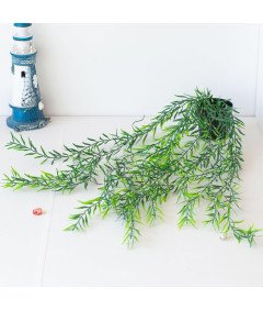 Umetna viseča rastlina z loncem Set 3 kosov Zelena dekoracija