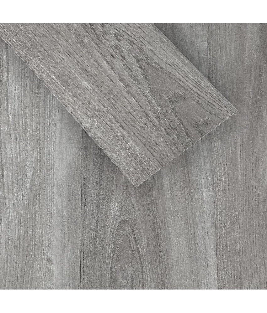 Panele Winylowe Podłogowe Samoprzylepne PCV Szare Drewno 2,23 m² 16szt