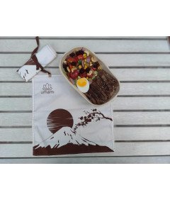 UMAMI Tekstilni prtiček, komplet 2, bombaž, velikost S