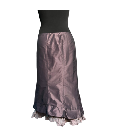 Vera Mont Spódnica Długa Maxi Stylowa Wygodna Brązowy 40