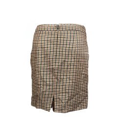 SET Midi udobna kvačkana krila z žepi, bež velikost 42