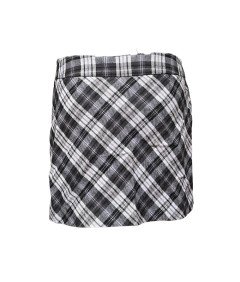 ESPIRIT Mini krilo Kratka udobna trajna črno-bela kvačkana M