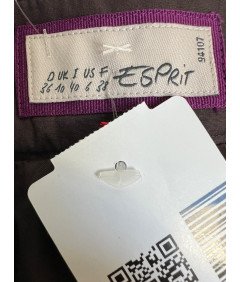 ESPIRIT Mini krilo Kratka udobna trajna črno-bela kvačkana M