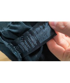 PIECES Obleka s kratkimi rokavi s čipko Udobna elegantna črna S