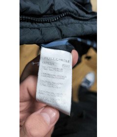 FULLCIRCLE Kurtka Zimowa Damska Ciepła Przeciwdeszczowa Granatowa S/10