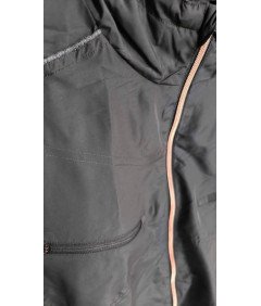 Essentional Sports Damska Kurtka Wiatrówka Ciepła Wygodna Brązowa 46