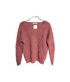 Only Sweter Damski Elegancki Wygodny Ciepły Różowy Rozmiar L