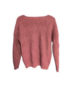 Only Sweter Damski Elegancki Wygodny Ciepły Różowy Rozmiar L
