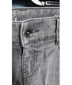 ESPRIT Mini krilo Elegantna kratka džins siva velikost 36