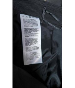 ESPRIT Spódnica Midi do Kolan Wygodna Elegancka Biało Czarna Rozmiar 38