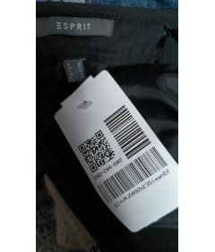 TOPSHOP Mini krilo Elegantna kratka trajna modra velikost 40