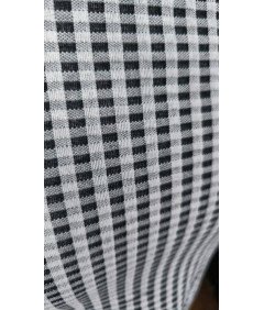 TOPSHOP Dolga maksi krila Elegantna udobna črno-bela kvačkana 40