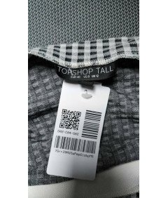 TOPSHOP Dolga maksi krila Elegantna udobna črno-bela kvačkana 40