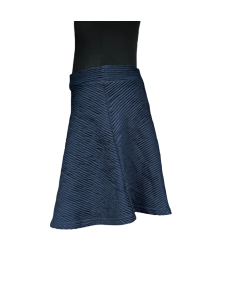 TOPSHOP Midi krilo udobno elegantno mornarsko modra velikost 38