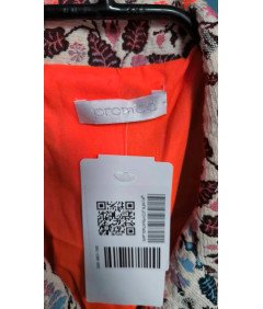 Promod Lahka ženska udobna jakna z zadrgo barvita velikost 38