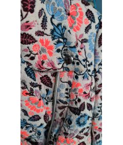 Promod Lahka ženska udobna jakna z zadrgo barvita velikost 38