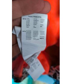 Promod Lahka ženska udobna jakna z zadrgo barvita velikost 38