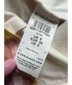River Island Krótkie Spodenki Damskie Wygodne Kolorowe Rozmiar 34