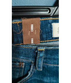 Abercrombie&Fitch Krótkie Spodenki Damskie Jeansowe Niebieskie W25 L31
