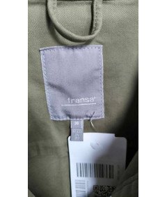 fransa Women's Lightweight Comfortable Denim Jacket Green Velikost 38