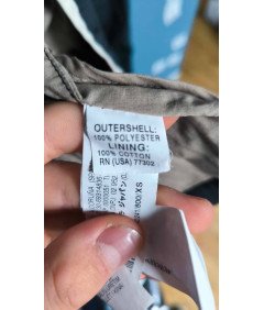 Zara ženske zimska jakna toplo udobno Hoodless črna velikost XS