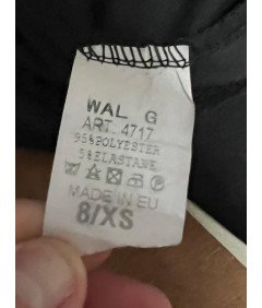 WAL G. Kombinezon z Długim Rękawem Elegancki Wygodny Czarny Rozmiar XS