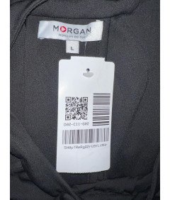 Morgan Kombinezon Bez Rękawów Elegancki Wygodny Czarny Rozmiar L