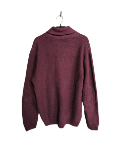 next Sweter Damski Na Guziki Wygodny Ciepły Bordowy Rozmiar L