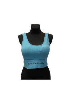 Ženski športni nedrček CLDFHX v modri barvi - udobje in podpora za aktivno življenje!