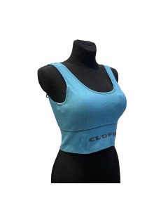 Ženski športni nedrček CLDFHX v modri barvi - udobje in podpora za aktivno življenje!