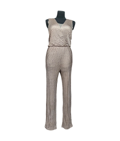 Ana Alcazar brez rokavov Jumpsuit Lahka udobna elegantna rjava velikost 36