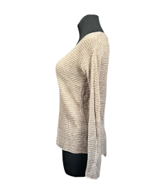 Pull&Bear Sweter Damski Stylowy Wygodny Ciepły Brązowy Rozmiar S
