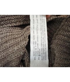 Pull&Bear Sweter Damski Stylowy Wygodny Ciepły Brązowy Rozmiar S