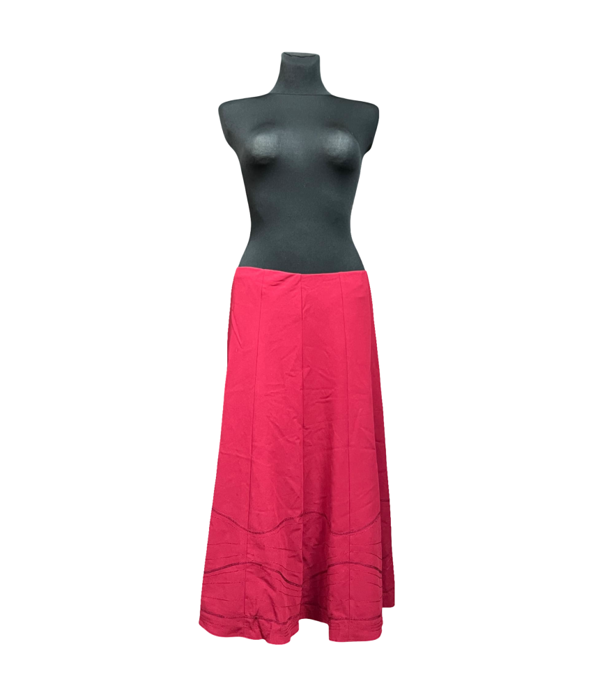 Marks&Spencer Spódnica Długa Maxi Elegancka Wygodna Czerwona Rozmiar 42