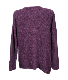 TOPSHOP Kardigan Damski Ciepły Wygodny Stylowy z Kieszeniami Bordowy Rozmiar 38