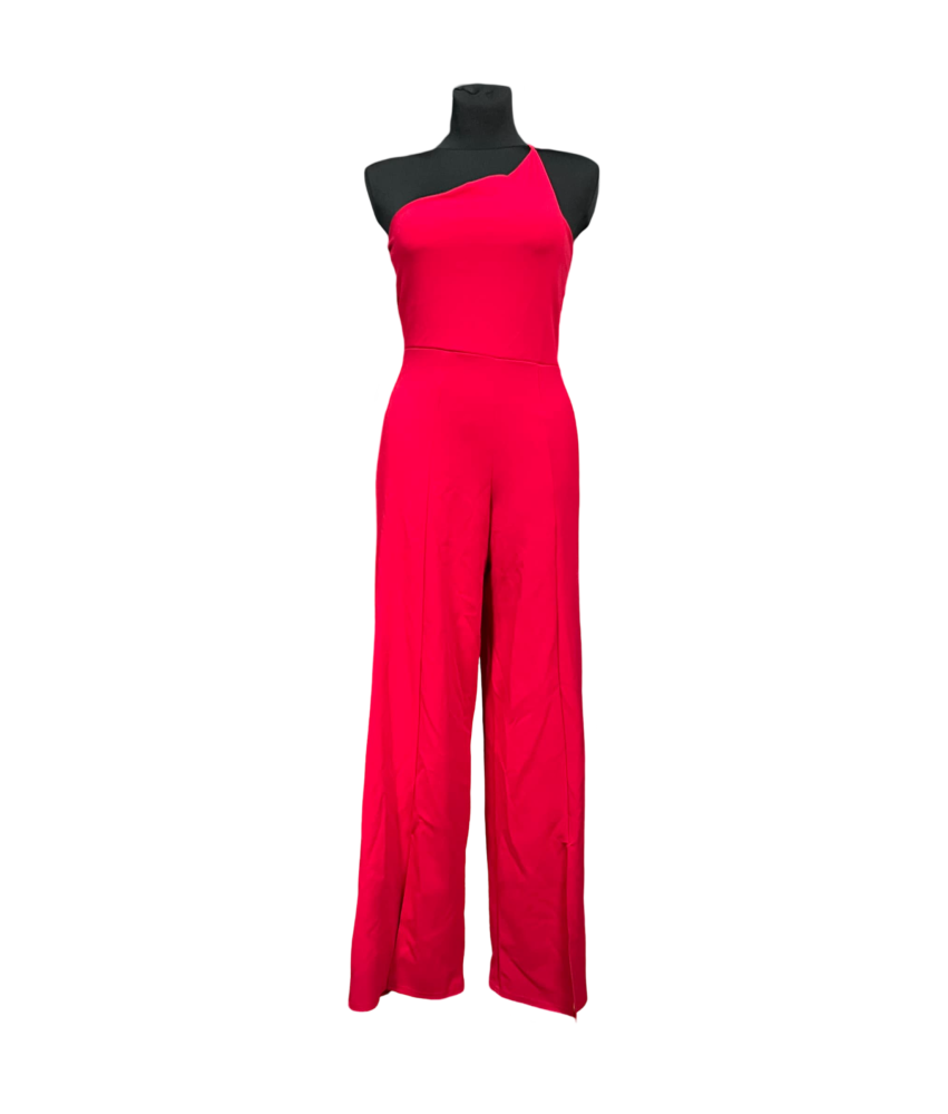 MISSGUIDED brez rokavov Jumpsuit Elegantno udobno rdeča velikost 36