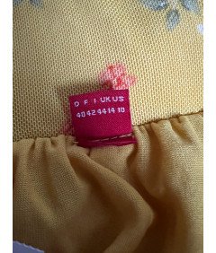 s.Oliver Spódnica Midi Wygodna Stylowa Żółta w Kwiatki Rozmiar 42